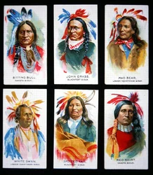 Sechs bedeutende Anführer der Sioux