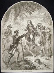 Die Verhaftung von Major Andre