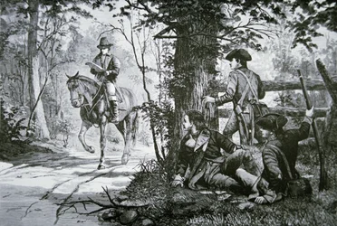 Die Gefangennahme von Major John Andre