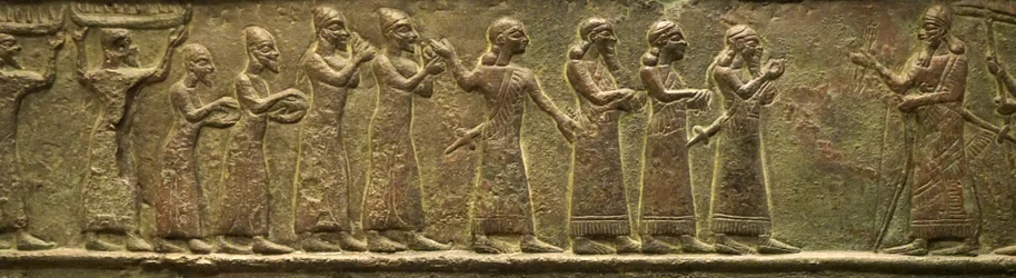Balawat-Tore aus dem alten Assyrischen Reich