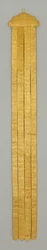 Banderole/Tempelaufhängung, ca. 18. Jahrhundert (Seidenbrokat)