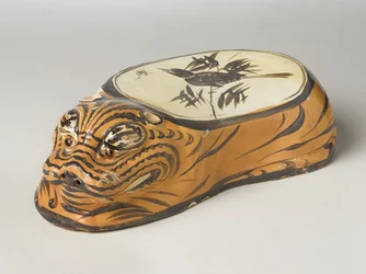 Cizhou-Keramikkissen in Form eines Tigers