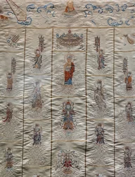Kesa mit einundzwanzig Bändern (Detail)