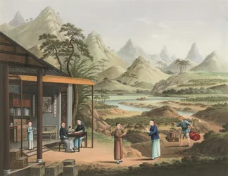 Teeproduktion, ca. 1820