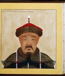 Der Große Kublai Khan (1215-1294), chinesische Zivilisation