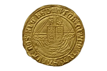 Tudor-Münze aus dem Asthall-Hort