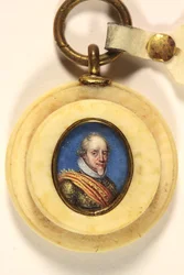 Maurice, Prinz von Oranien (Aquarell auf Pergament)