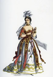 Die Prinzessin von Elide - Illustration für Vollendete Werke von Molière