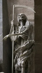 Detail eines Grabmals