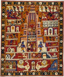 Diagramm des Jagannath-Tempels, ca. 1930