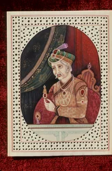 Porträt von Akbar