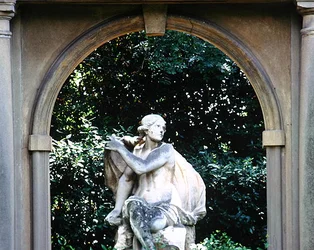 Statue der Venus, in den Gärten der Villa la Pietra