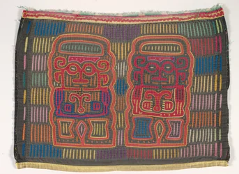 Hemdpanel (Mola), Kuna-Volk, San-Blas-Inseln, ca. 1950er Jahre