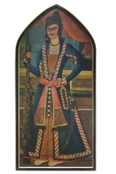 Ein Qajar-Prinz, möglicherweise Bahram Mirza, Abolhassan