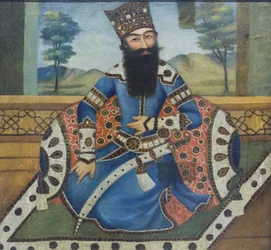 Porträt von Fath Ali Shah