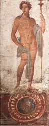 Männliche Krönungsfigur, Herculaneum