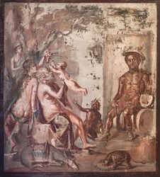 Die Kindheit des Bacchus, Herculaneum