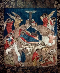 Die Geburt Christi (Detail)