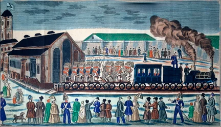 Abfahrt vom Moskauer Bahnhof nach Sankt Petersburg