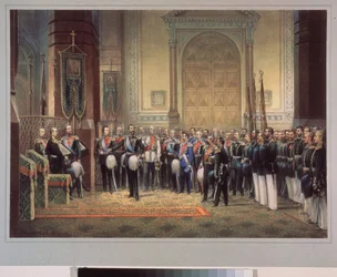 Der Treueschwur des Zarewitsch Nikolaus Alexandrowitsch Romanow von Russland