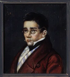Porträt des Dramatikers Alexander S. Griboyedov