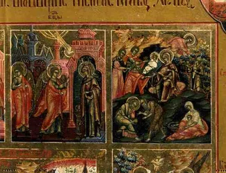 Die Auferstehung und der Abstieg in die Hölle (Detail)