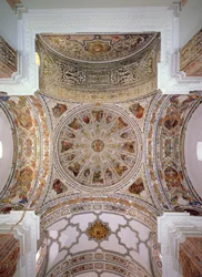 Ansicht der Decke und Kuppel