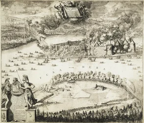 Einnahme der schwedischen Nöteburg-Festung durch russische Truppen am 11. Oktober 1702, 1703
