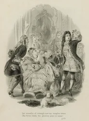 Szene aus The Rape of the Lock von Alexander Pope