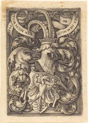 Wappen mit einem Adler