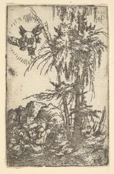 Joachim erhält das Versprechen der Geburt der Jungfrau, 1520