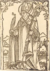 Der heilige Erasmus als Bischof