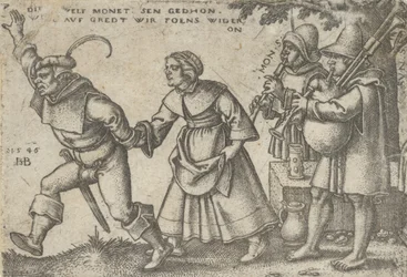 Das Jahresende, aus Das Bauernfest oder die zwölf Monate, 1546
