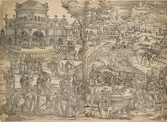 Das Fest des Herodes, frühes 16. Jahrhundert