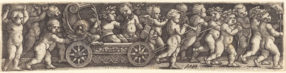Triumphzug der Kinder