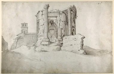 Ruinen des Tempels der Tiburtinischen Sibylle in Tivoli