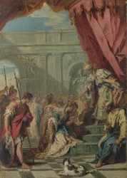 Esther vor Ahasver, ca. 1730