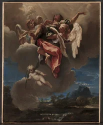 Studie für "Eine Apotheose eines Heiligen" (für San Bernardino dei Morti, Mailand)