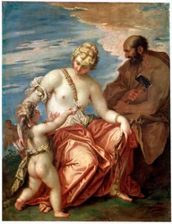 Venus, Vulkan und Amor, 1700er Jahre