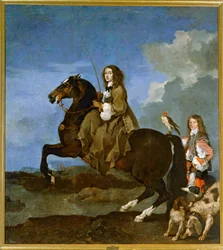 Christina von Schweden zu Pferd