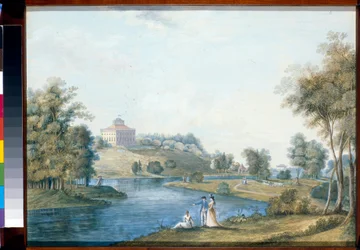 Landschaft in Sivoritsy, Russland
