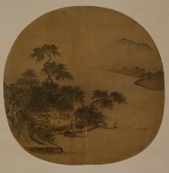 Rückzugsort am Flussufer, ca. 1250