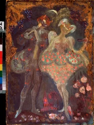 Cupidon und ein Faun