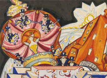 Le théâtre Apollo, Paris, 1921