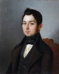Porträt von Ivan Ivanovich Molnar 1802-1872, 1840