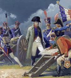Napoleon bei der militärischen Planung