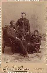Porträt einer Familie, ca. 1895