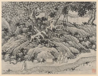 Zwölf Ansichten des Tigerhügels, Suzhou: Die Quelle des Narren
