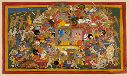Die Belagerung von Lanka, um 1653