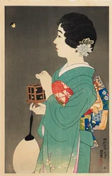 Glühwürmchen fangen Hotaru gari, 1931